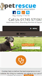 Mobile Screenshot of pet-rescuecharity.co.uk